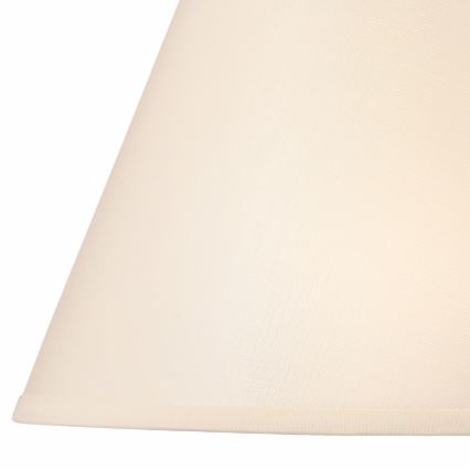 Vidro de substituição para candeeiro de mesa JUTA E27 diâmetro 19 cm creme