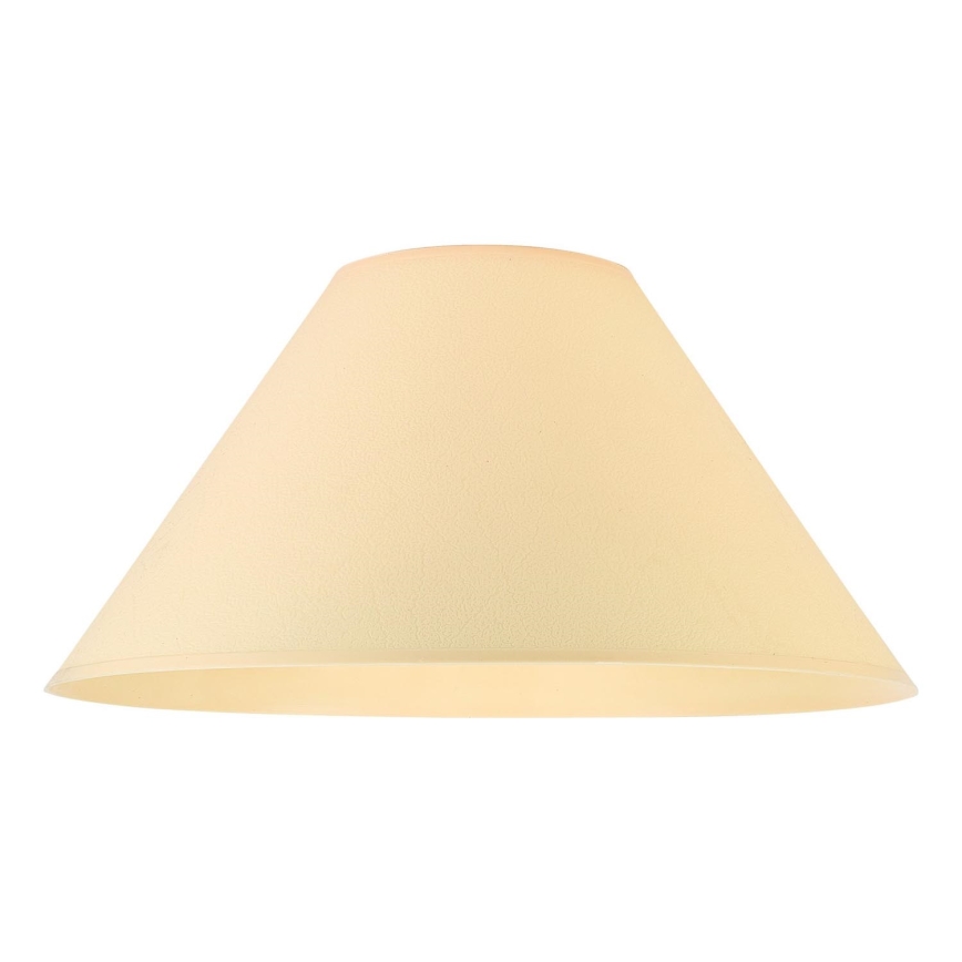 Abajur de substituição para candeeiro de mesa E14 21x11 cm amarelo