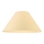 Abajur de substituição para candeeiro de mesa E14 21x11 cm amarelo