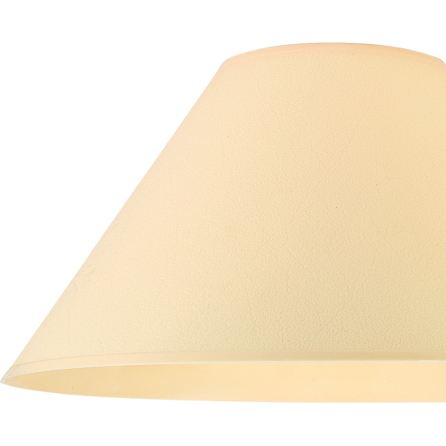 Abajur de substituição para candeeiro de mesa E14 21x11 cm amarelo