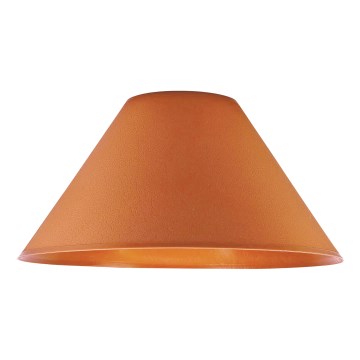 Abajur de substituição para candeeiro de mesa E14 21x11 cm laranja