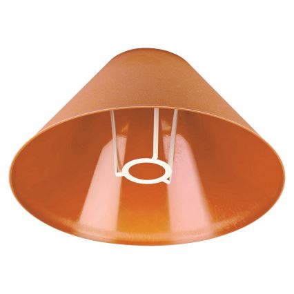 Abajur de substituição para candeeiro de mesa E14 21x11 cm laranja