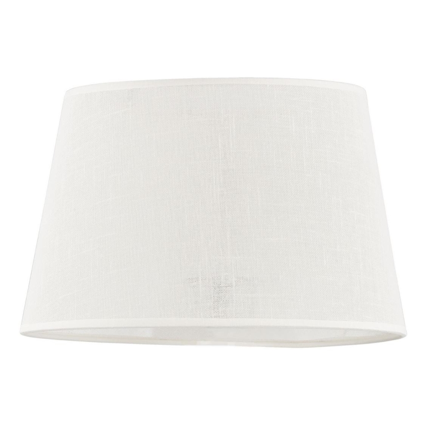 Abajur de substituição para candeeiro de mesa LORENZO E27 branco