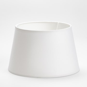Abajur de substituição para candeeiro de mesa LORENZO E27 branco
