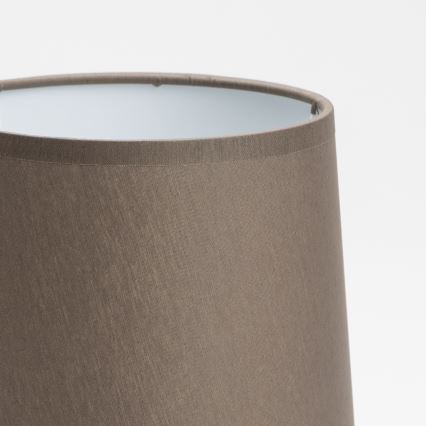 Abajur de substituição para candeeiro de mesa STOZEK E27 castanho