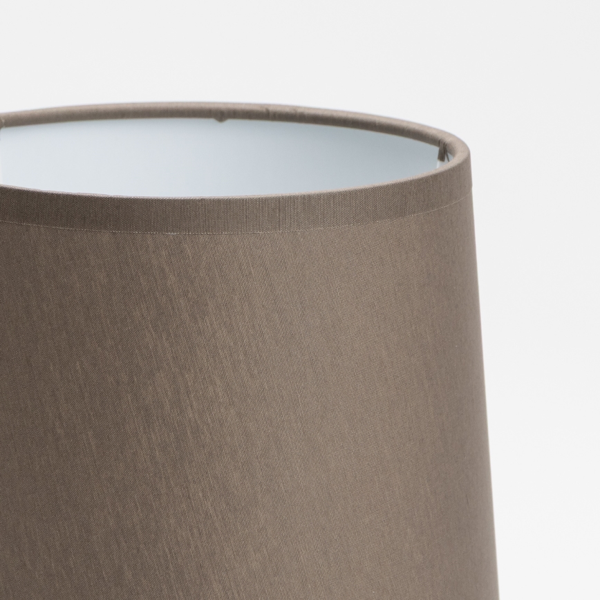Abajur de substituição para candeeiro de mesa STOZEK E27 castanho