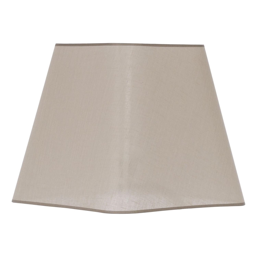 Abajur de substituição para candeeiro de pé EMMA E27 34,5x39,5 cm castanho