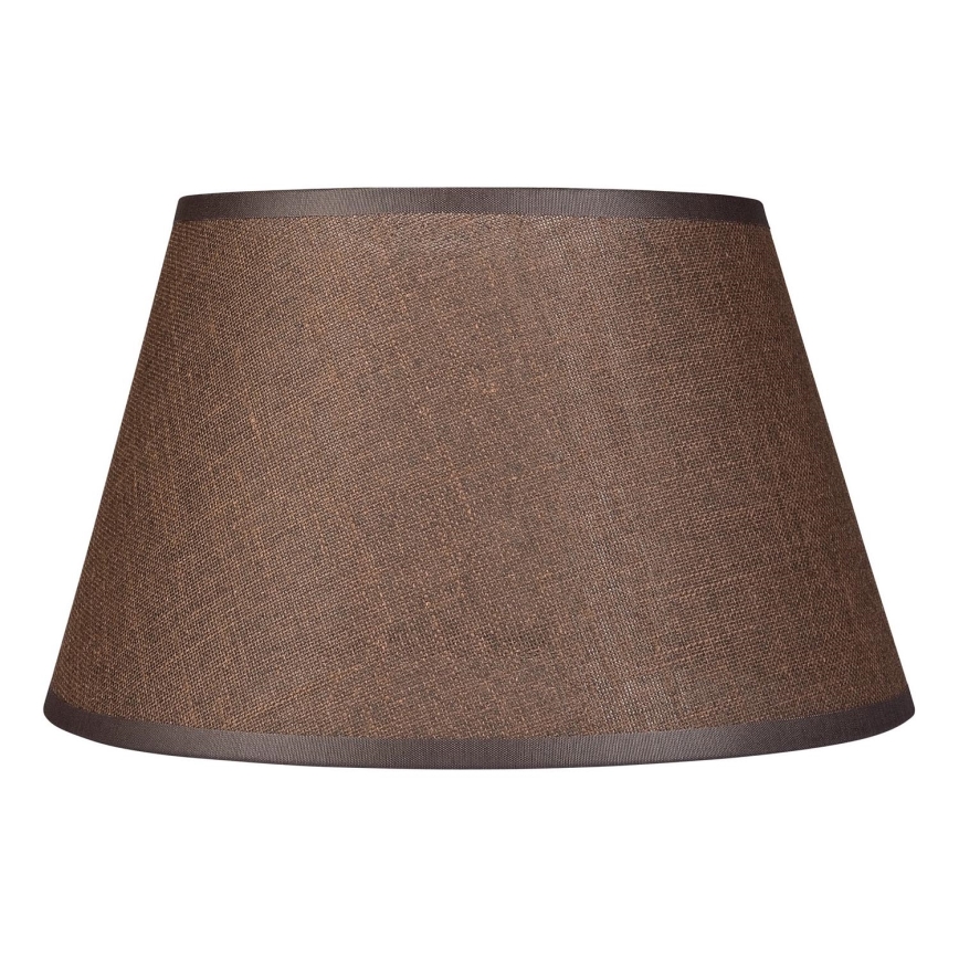 Abajur de substituição para candeeiro e iluminação de parede ANTONIO E14 120x200 mm castanho