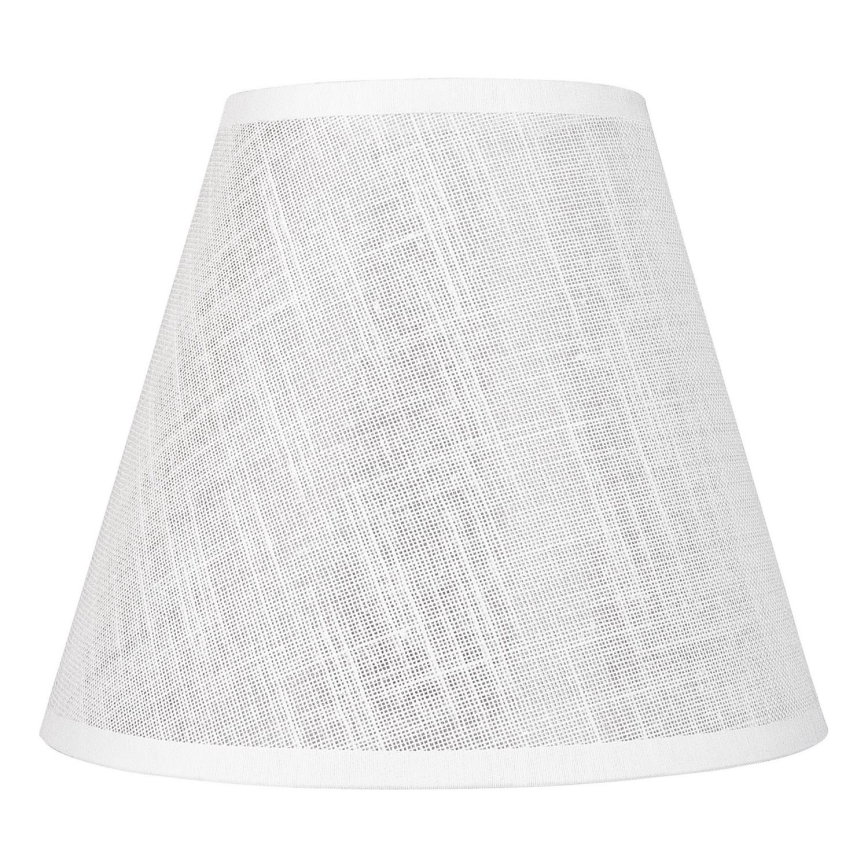 Abajur de substituição para candeeiro e iluminação de parede ANTONIO E14 140x160 mm branco