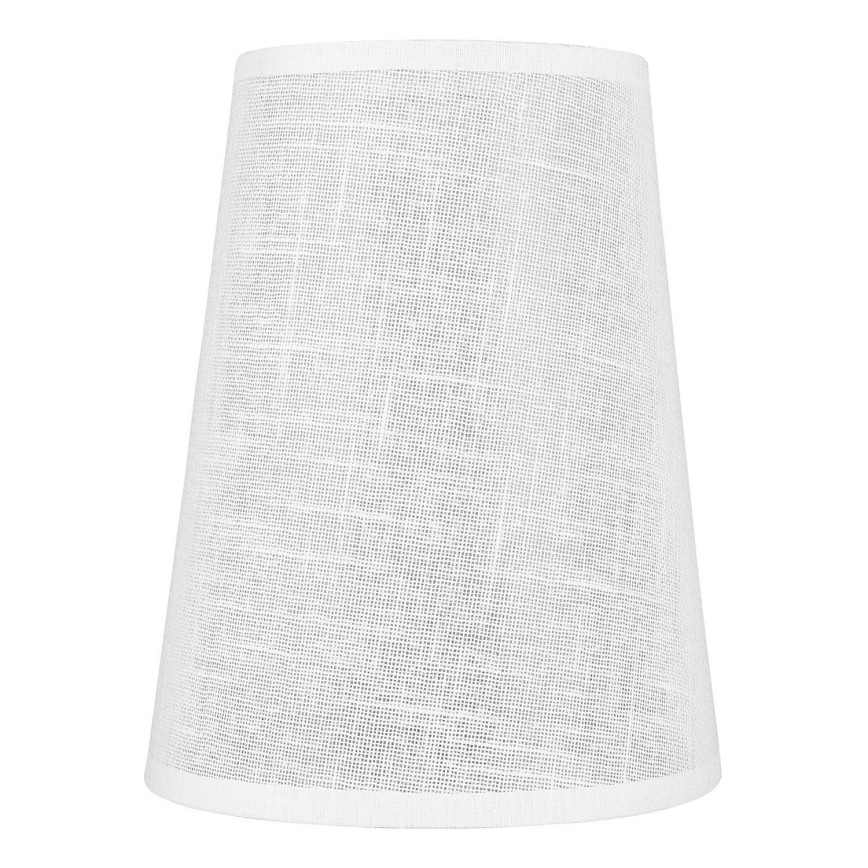 Abajur de substituição para candeeiro e iluminação de parede ANTONIO E14 150x120 mm branco