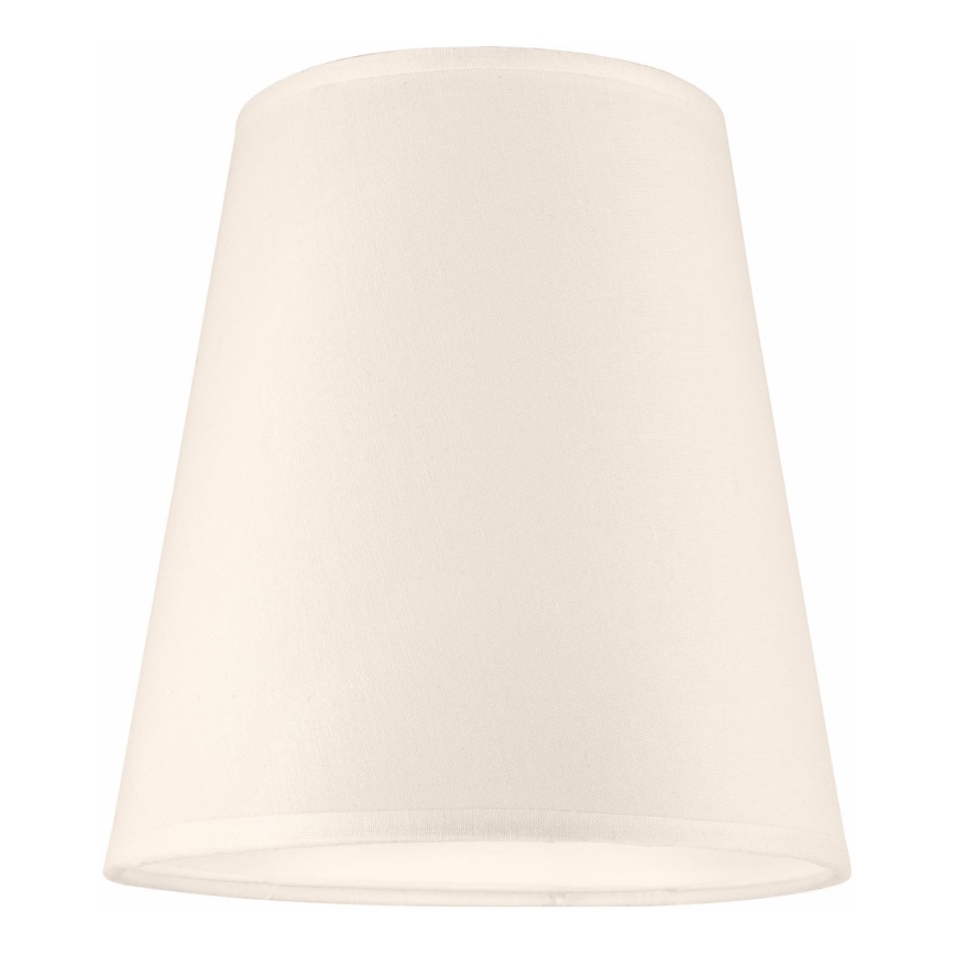 Abajur de substituição para candeeiro e iluminação de parede ELLIE E27 diâmetro 15 cm creme