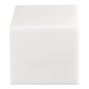 Abajur de substituição para iluminação exterior NEW YORK E27 7,8x7,8 cm branco