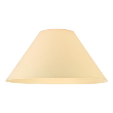 Abajur de substituição para lâmpada de mesa E14 21x11 cm amarelo