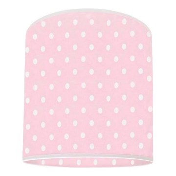 Abajur de substituição para lustre DOTS diâmetro 15 cm rosa