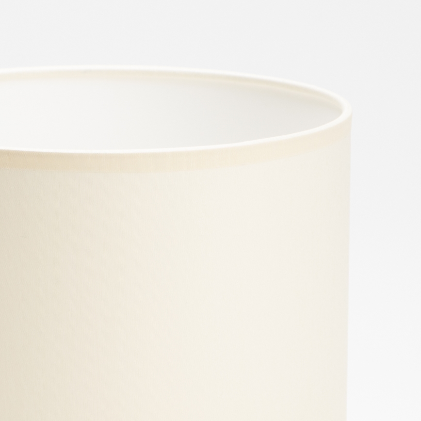 Abajur de substituição para lustre e candeeiro de mesa DEVA E27 creme