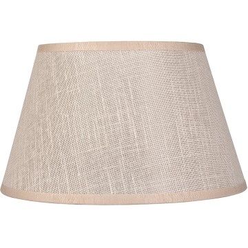 Abajur de substituição para lustre e candeeiro de parede ANTONIO E14 120x200 mm bege