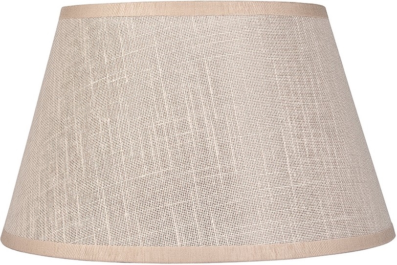 Abajur de substituição para lustre e candeeiro de parede ANTONIO E14 120x200 mm bege