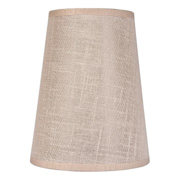 Abajur de substituição para lustre e candeeiro de parede ANTONIO E14 150x120 mm bege