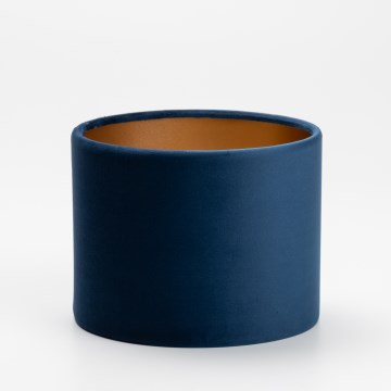 Abajur de substituição para lustre e candeeiro de pé TERCINO E27 azul