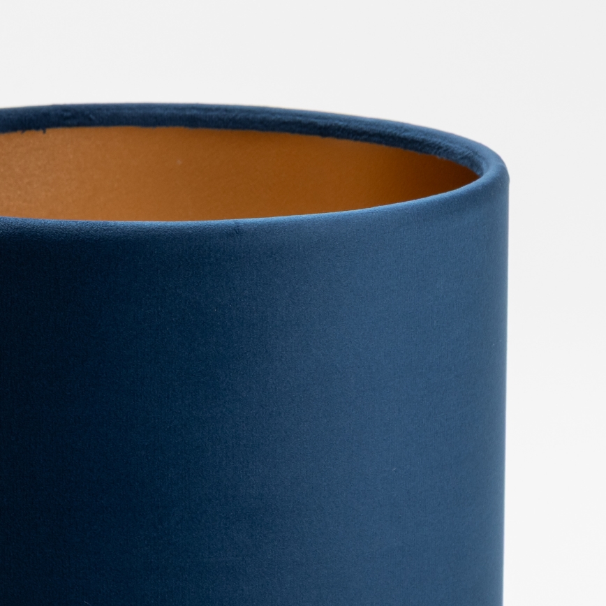 Abajur de substituição para lustre e candeeiro de pé TERCINO E27 azul