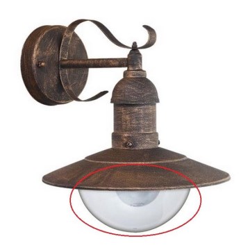 Abajur de substituição Rabalux - OSLO E27