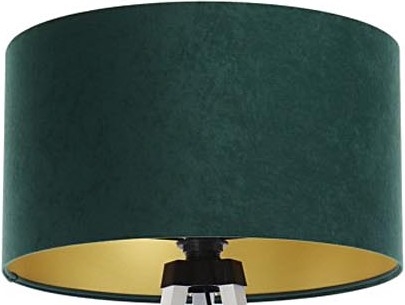 Abajur universal STANDART E27 diâmetro 45 cm verde/dourado