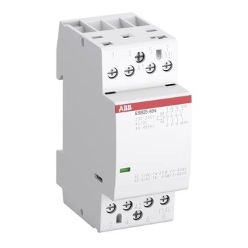 ABB 1SAE231111R0640 - Contactor de instalação 4 pólos ESB25-40N-06 25A 230V