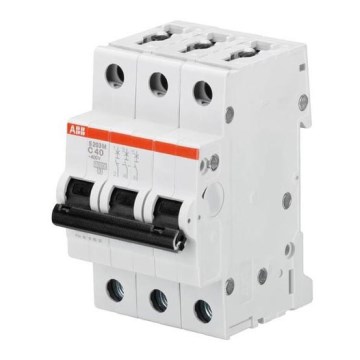 ABB 2CDS273001R0204 - Disjuntor trifásico S203M-C20 230V