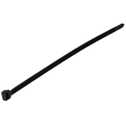 Abraçadeira de plástico 3,5x200mm 100pcs preta