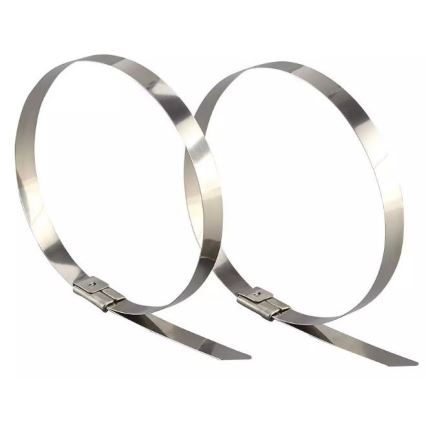 Abraçadeira de plástico 4,6x250mm 100pcs aço