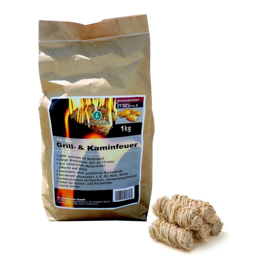 Acendalhas 1 kg/80 uni.