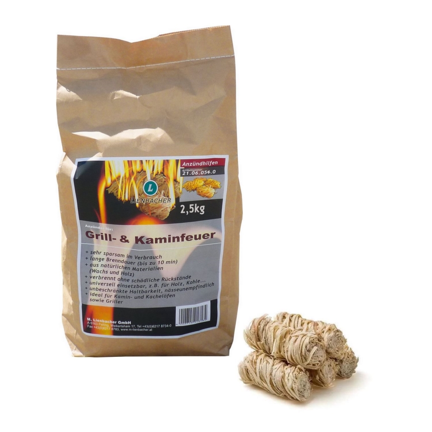 Acendalhas 2,5 kg/200 unid.