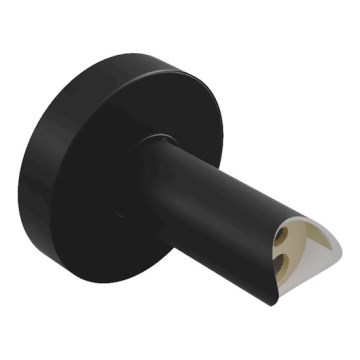 Adaptador 6,4x6,4 cm preto