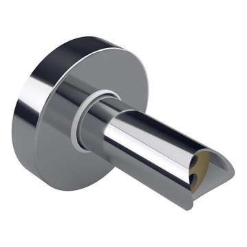 Adaptador de ligação 6,4x6,4 cm prateado