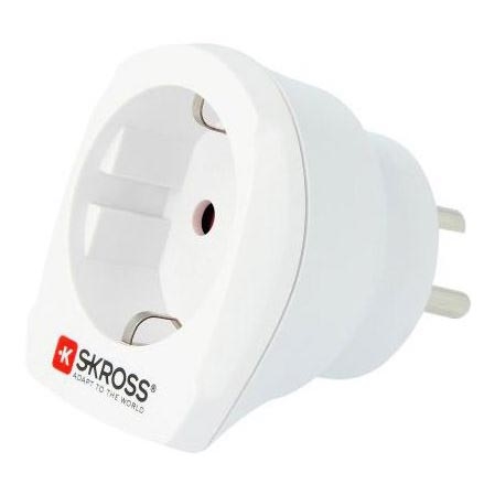 Adaptador de viagem para a Dinamarca, tipo K