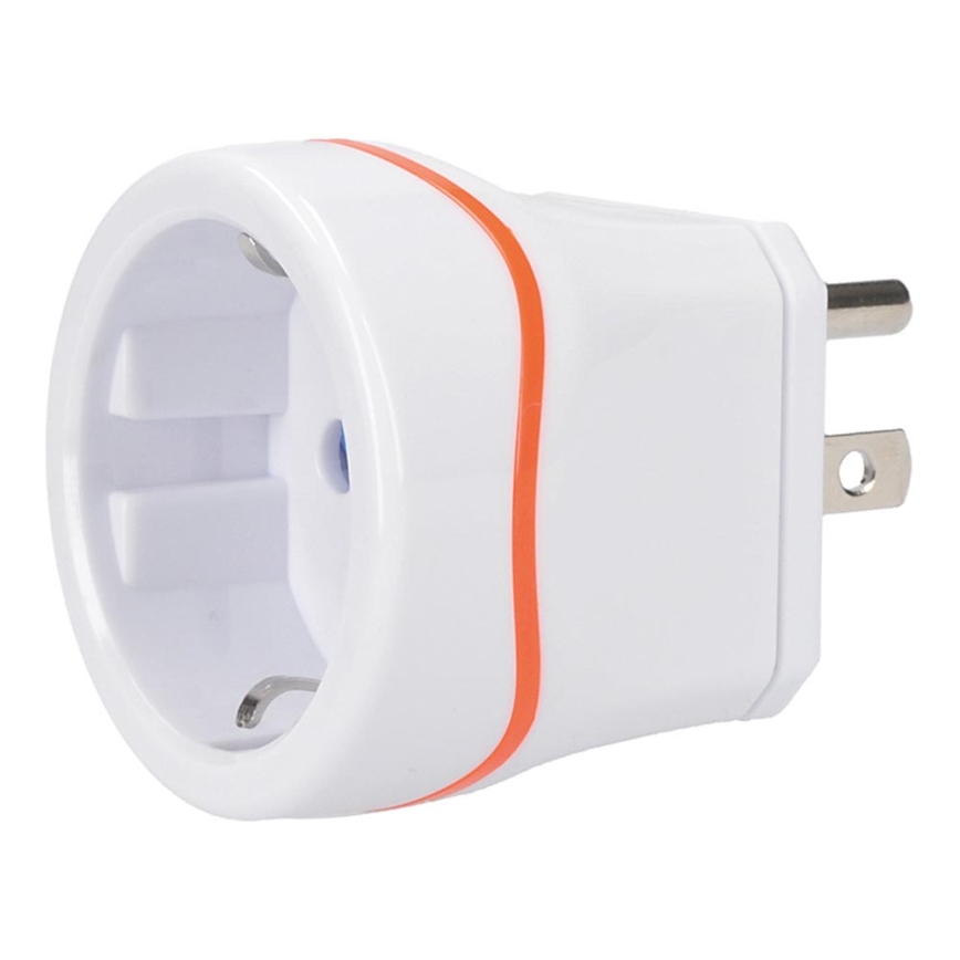 Adaptador de viagem para EUA