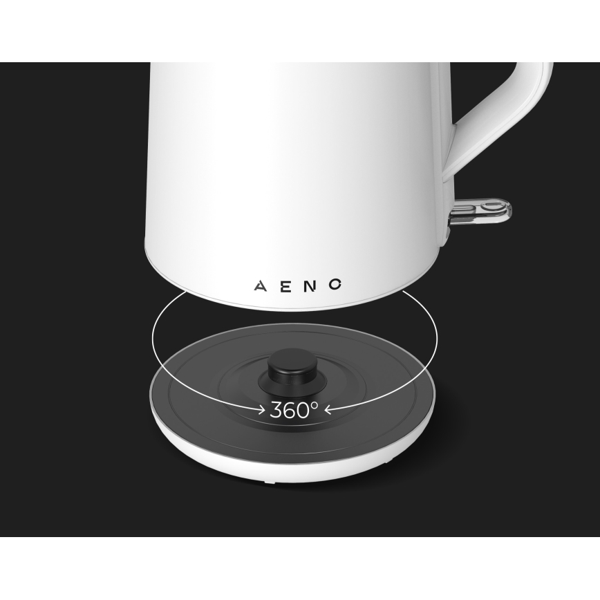 AENO - Chaleira elétrica 1,5 l 2200W/230V branca