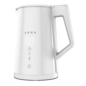 AENO - Chaleira inteligente com ecrã LED 1,7 l 2200W/230V branco