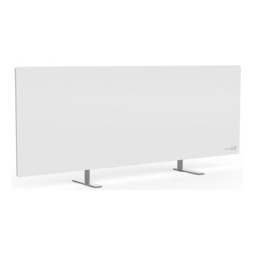 AENO - Painel elétrico de infravermelhos inteligente 700W temporizador/termóstato IP44 Wi-fi branco