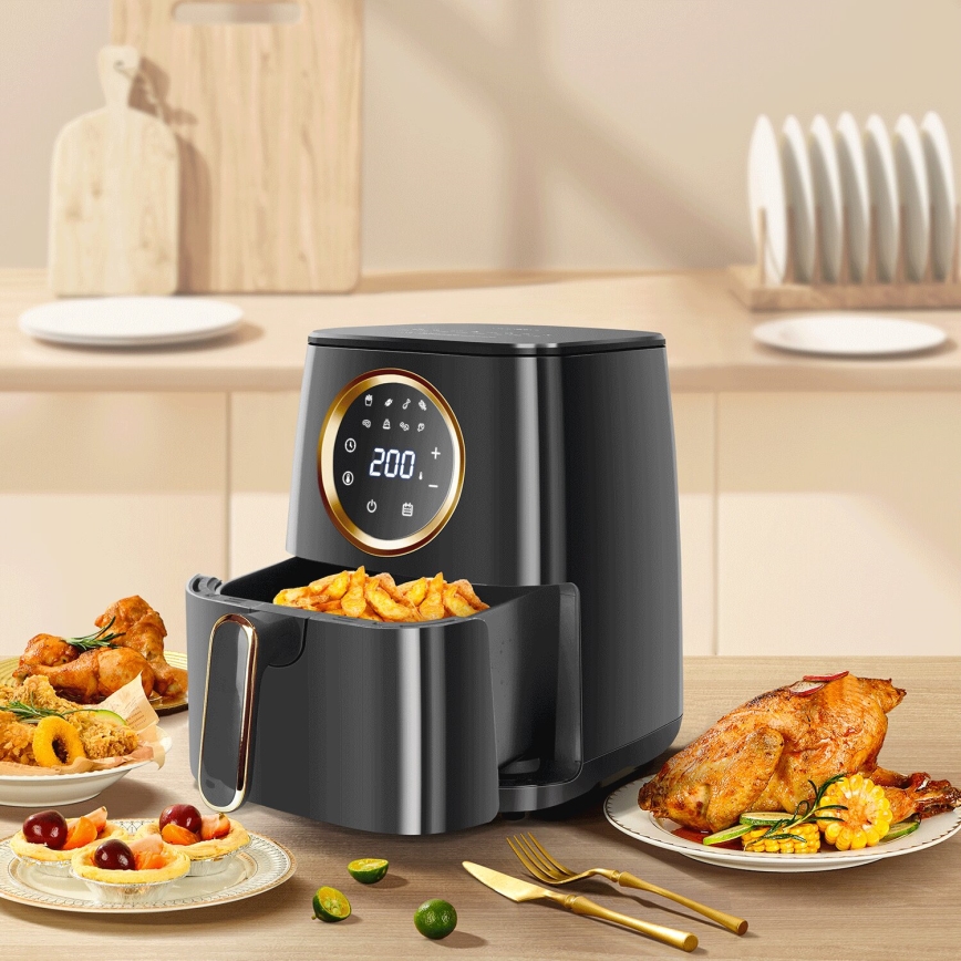 Aigostar - Air Fryer 1400W/230V 4,2l preto