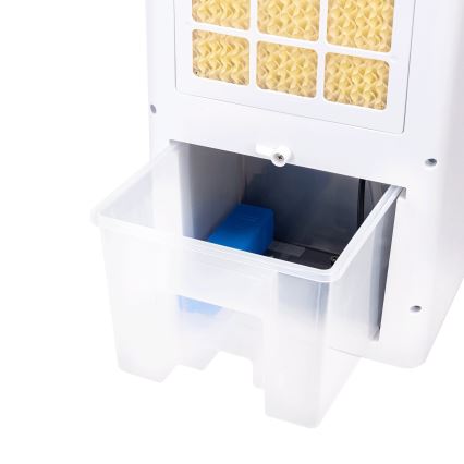 Aigostar - Arrefecedor de ar 80W/230V branco + comando
