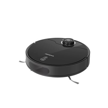 Aigostar - Aspirador robô inteligente 2em1 12W/230V 3300mAh Wi-Fi preto