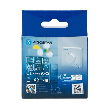 Aigostar - Botão de pressão regulador de intensidade MESH