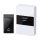 Aigostar - Campainha sem fios 3xAA IP44 preto/branco