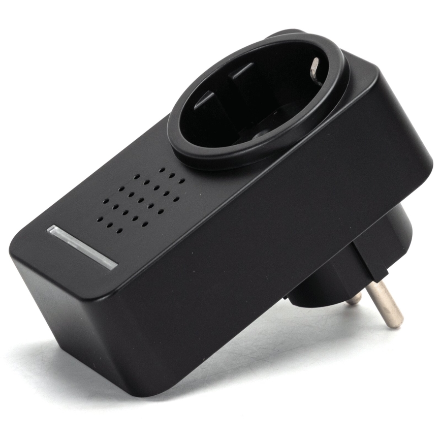 Aigostar - Campainha Sem Fios Plug-in 1Z 230V IPX4 preto