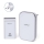 Aigostar - Campainha Sem Fios Plug-in 230V IP44 branco