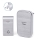 Aigostar - Campainha Sem Fios Plug-in 230V IP44 prateado