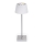 Aigostar - Candeeiro de exterior LED RGBW regulável 4W/5V 3600mAh branco/cromado IP54