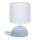 Aigostar - Candeeiro de mesa 1xE14/40W/230V azul/branco