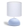 Aigostar - Candeeiro de mesa 1xE14/40W/230V azul/branco